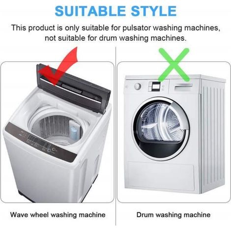 Filtre Lave-Linge - Attrape Poils Réutilisable - Pour Machine À Laver Standard - Lot De 4 Pièces (1/4)