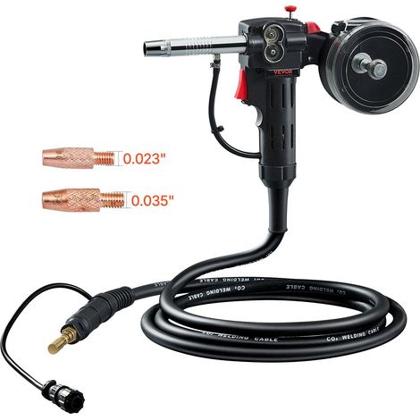 Pistolet à fil 100A avec câble de 3m,compatible Hobart Handler 210 MVP,pour fils de soudage 0023",0030" et 0035" (1/5)