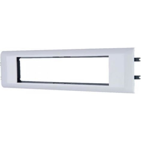 Support - - 65 mm - 8 modules - Enclipsable - Pour goulotte DLP - Blanc (1/2)