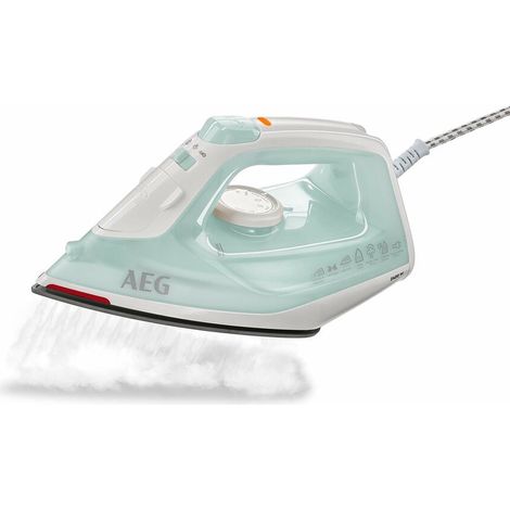 AEG DB 1740LG Steam Iron 2400W Green Ceramic Soleplate (1/2)