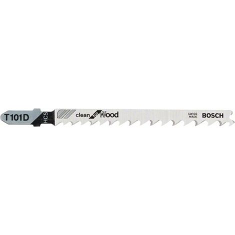 BOSCH HOJA DE SIERRA DE CALAR T 101 D CLEAN FOR WOOD