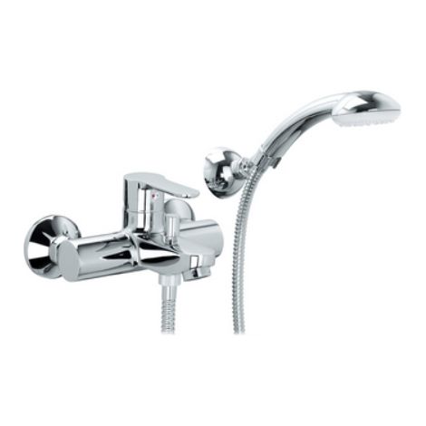MISCELATORE MONOC. VASCA CON SUPPORTO A SNODO LINEA BLU Cromo PAFFONI