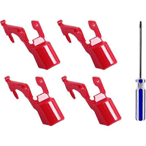 Lot de 4 Trigger Lock de rechange pour V10 V11 V12 V15 SV12 SV14 pièces pour aspirateur Power interrupteur bouton Repair kit (1/5)