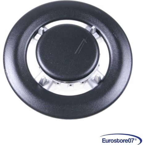 BRUCIATORE DOPPIA CORONA CUCINA  FRANCHE + SPARTIFIAMMA NERO OPACO 133.0297.827