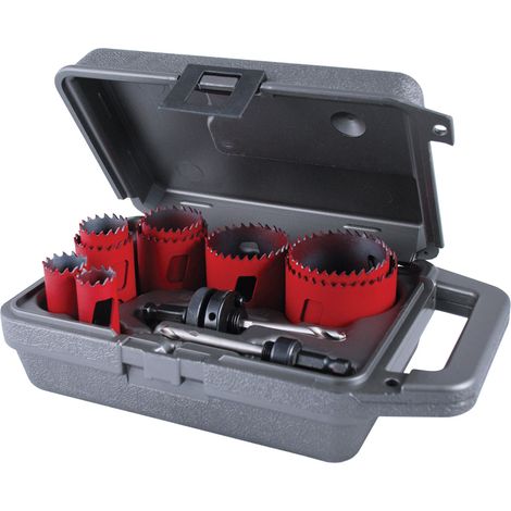 Juego de Coronas Perforadoras Bimetálicas KIT MAINT 11PC MORSE