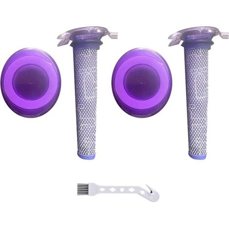 5 PièCes de Rechange de Filtre pour Aspirateur Dyson V8 Absolute Stick/V8 Animal Sans Fil, Filtre Avant, Filtre ArrièRe (1/5)