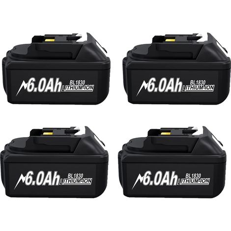 Batterie 18V, capacité 6,0Ah, certifiée FCC et RoHS (1/2)