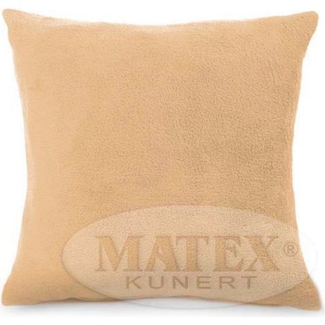 Taie D Oreiller - 40x40 Cm - Beige - 100 Polyester - Oeko Tex Certifiee