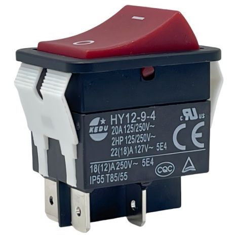 Ruiling HY12-9-4 Kippschalter, Original-Schweißgeräteschalter von Ruiling, Hochleistungs-4-Pin-2-Positionen-Schalter, Ersatzteil für WIG-Schweißgeräte (1/5)