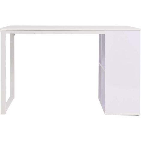 vidaXL Scrivania 120x60x75 cm Bianca