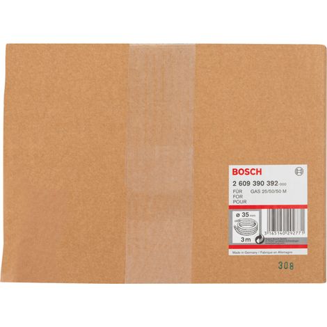 Bosch Schlauch für Bosch-Sauger, 3 m, 35 mm, mit Bajonettverschluss -2609390392