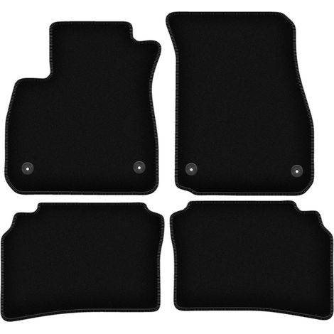 Tapis de sol basiques en velours noir pour : Opel Insignia B liftback, berline, break, sport tourer (2017-) (1/5)