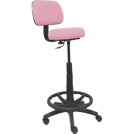 Taburete pc Llanos LB710RN rosa altura ajustable