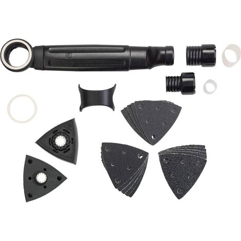 [GEBRAUCHT] B-Ware Fein 10TLG STAUBABSAUGUNG-SET Absaugset Multimaster Schleifplatten gelocht (1/2)