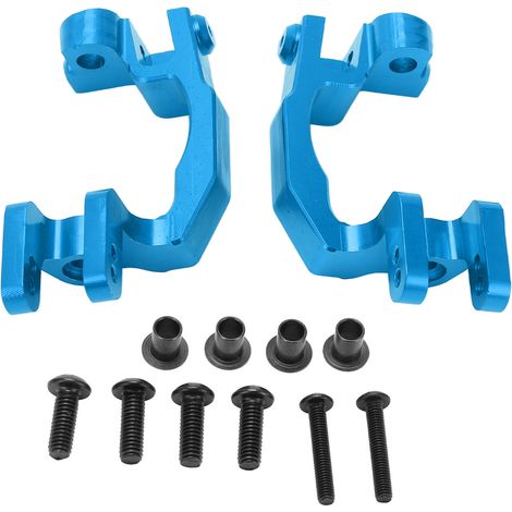 CNC-gefräste Hinterradnaben aus leichter, hochfester Aluminiumlegierung, einfach zu montieren für 1/10 RC-Modelle. (1/5)