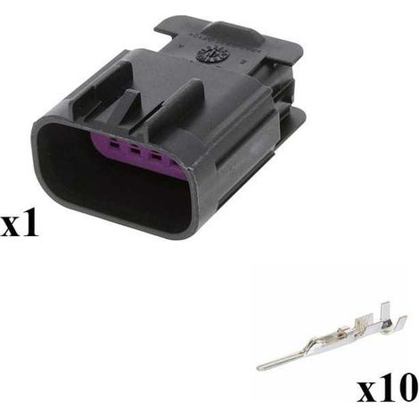 Kit connettore serie GT 150 porta maschio 10 vie