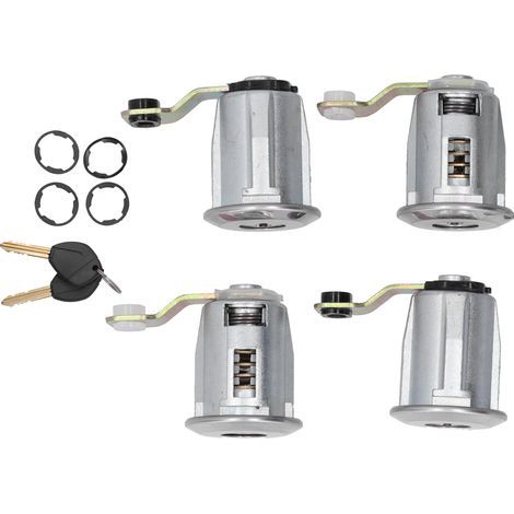 Cylindre de serrure de porte avec 2 clés 252522, 4 pièces, adapté pour Berlingo/Xsara/Xsara Picasso (1/5)