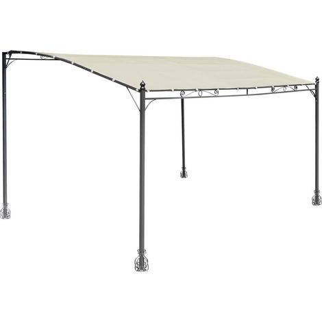 Wandpergola aus Eisen 3x4 m für den Außenbereich Kansas