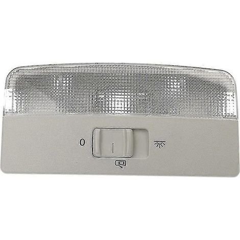 Plafonnier intérieur gris pour liseuse, compatible avec les modèles 9N 6R T5 (2002-2015), Caddy (2002-2005) et Fabia (2004-2015). (1/5)