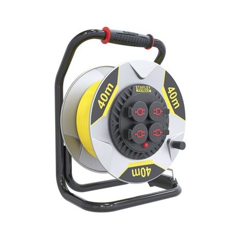 Velleman Carrete de Cable Amarillo 40 metros IP44 (1/5)