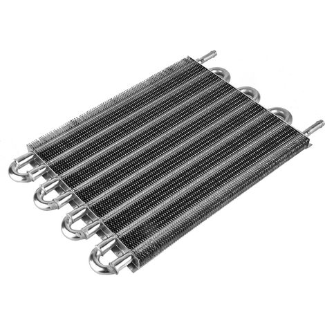 Kit 8 rangées refroidisseur d'huile transmission refroidisseur radiateur automatique manuel (1/5)