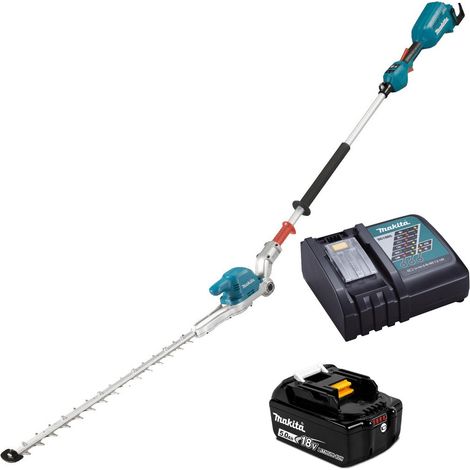 Makita DUN500W LXT 18v Li-Ion Brushless Pole Hedge Cutter Trimmer 1 x5ah Battery