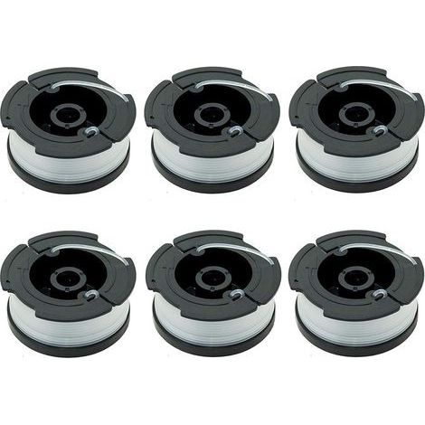 Lot de 6 bobines A6481 A6485 pour tondeuses Black Decker (1/5)