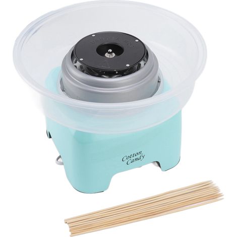 Machine à barbe à papa électrique 450 W pour faire de la barbe à papa maison, idéale pour les anniversaires d'enfants (UE 220-240 V). (1/5)