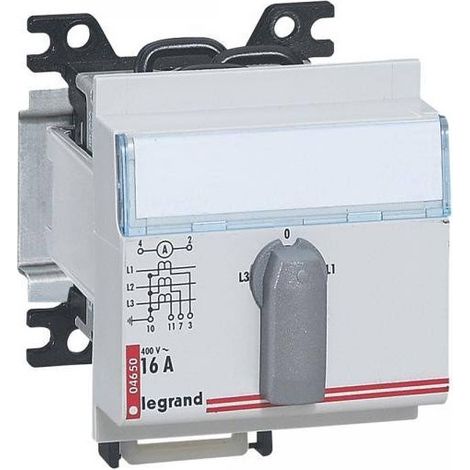 Legrand 004650 Lexic ammeter rotary switch - 4 positions