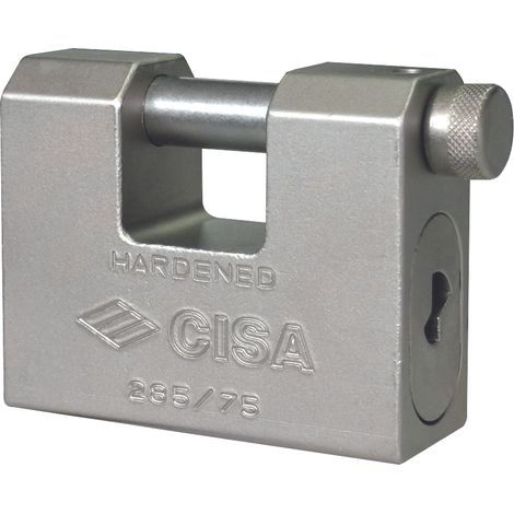 Cisa LUCCHETTO ANTISCASSO ACCIAIO Art. 28550 mm. 66