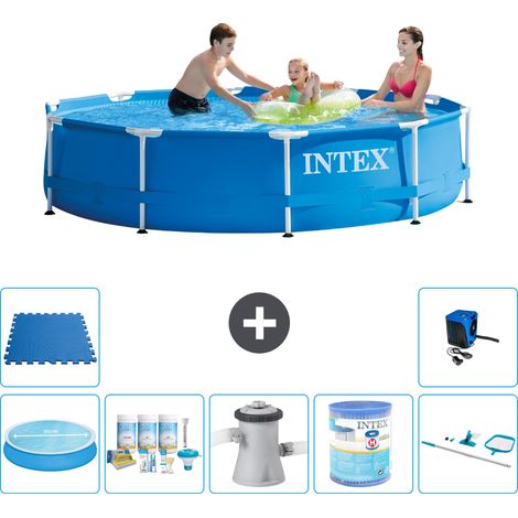 Intex Piscina con estructura Redonda - 305x76 cm - 7-piezas  S31540 (1/5)