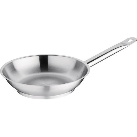 Poêle professionnelle 20 cm induction inox - Vogue (1/5)
