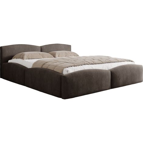 Cama TrendyNest Titis, Lumo 40, Doble, 160x200, Tapiz, Somieres, 178x222x78cm (1/5)