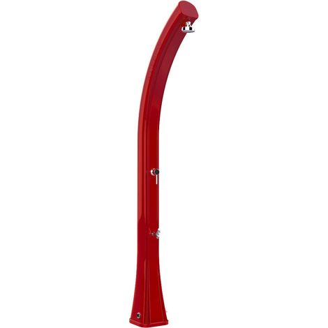 Doccia Solare da Giardino 35L Miscelatore e Lavapiedi Arkema Happy XL Ruby (1/5)