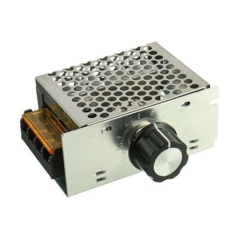 4000W Hochleistungs-SCR-Spannungsregler, elektronischer 220-V-AC-Motordrehzahlregler, Dimmer-Thermostat - INHHUB