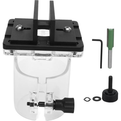 Support de Fraiseuse 2 en 1 pour Bois avec Connecteur et Porte-Outil de Rainurage (1/5)