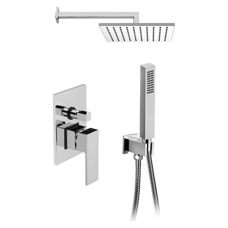 Kit de ducha cromado Kyra 1 (1/2)