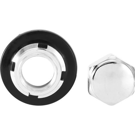 Glänzend schwarze, universelle Luftleitbleche für die Modifizierung der vorderen Stoßstange, 6er-Set (1/5)