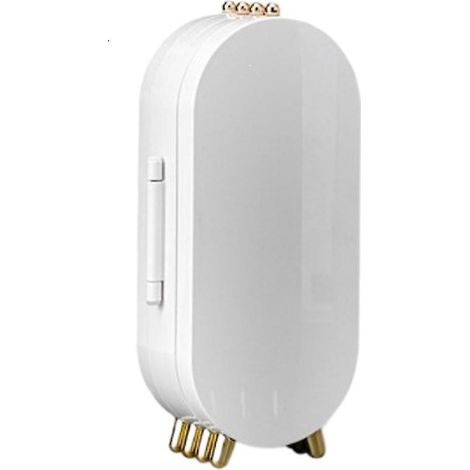 armoire Bijoux Pliable Cran Design - Blanc, Organiseur De Bijoux Pour Femmes (1/5)