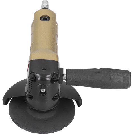 Meuleuse d'angle pneumatique 4 pouces, coupeuse pneumatique portable, entrée d'air 1/4 pouce, 11 000 tr/min, KP-631 or.