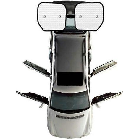 Pare-soleil intégraux pour Ford Transit Custom Tourneo Custom 2012-2021 SWB - Accessoires auto - Pare-brise arrière (1/5)