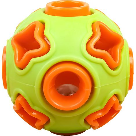 Balle à mâcher pour chien, fabriquée en caoutchouc souple TPR, lumineuse et divertissante, adaptée à l'entraînement en intérieur et en extérieur, sûre, durable et amusante.