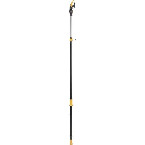 Fiskars – Coupe-branches télescopique 2,4-4 m – Tête de coupe réglable 230° – Poignée SoftGrip antidérapante – Pour branches jusqu'à 32 mm