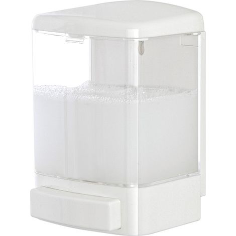 Dispenser Sapone a Parete 1000 ML in Plastica Bianco (1/2)