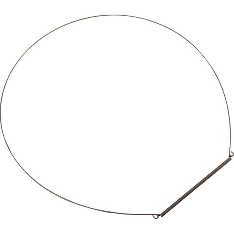 Collier de serrage, joint de porte pour lave-linge compatible HOTPOINT - 481010915290 (1/2)