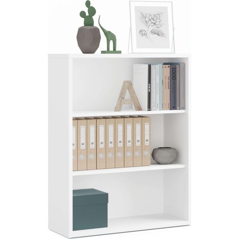 Estantería Baja Scaled Color Blanco 100x76x33 cm (1/5)