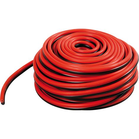 Cavo elettrico a due fili - 1 mm² x 10 m (1/2)
