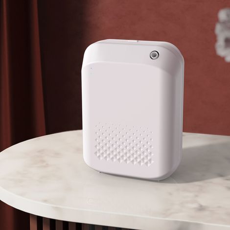 Ambientador inteligente (150 ml), tipo C, temporizador Bluetooth, difusor de aire frío, PP, blanco, 184 x 137 x 66 mm, para hoteles, salones de belleza y oficinas. (1/5)