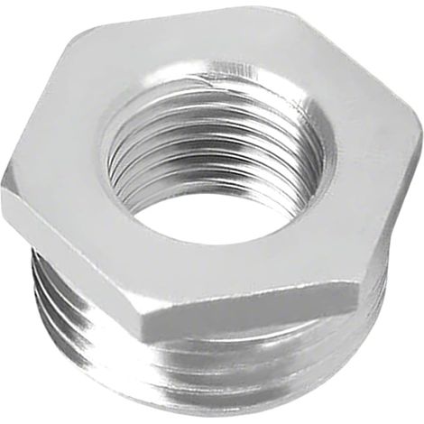 Douille hexagonale de réduction, 4 raccords tuyauterie en acier inoxydable 304, filetage mâle 1/2" x femelle 1/8", adaptateur réduction pour la plomberie, l'air et le gaz. - 1-1/4" NPT Male 1" Female (1/5)