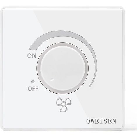 Interrupteur mural, régulateur de vitesse 230 V, ventilateur type 86, variateur mural 10 A AC 220 V (1/5)
